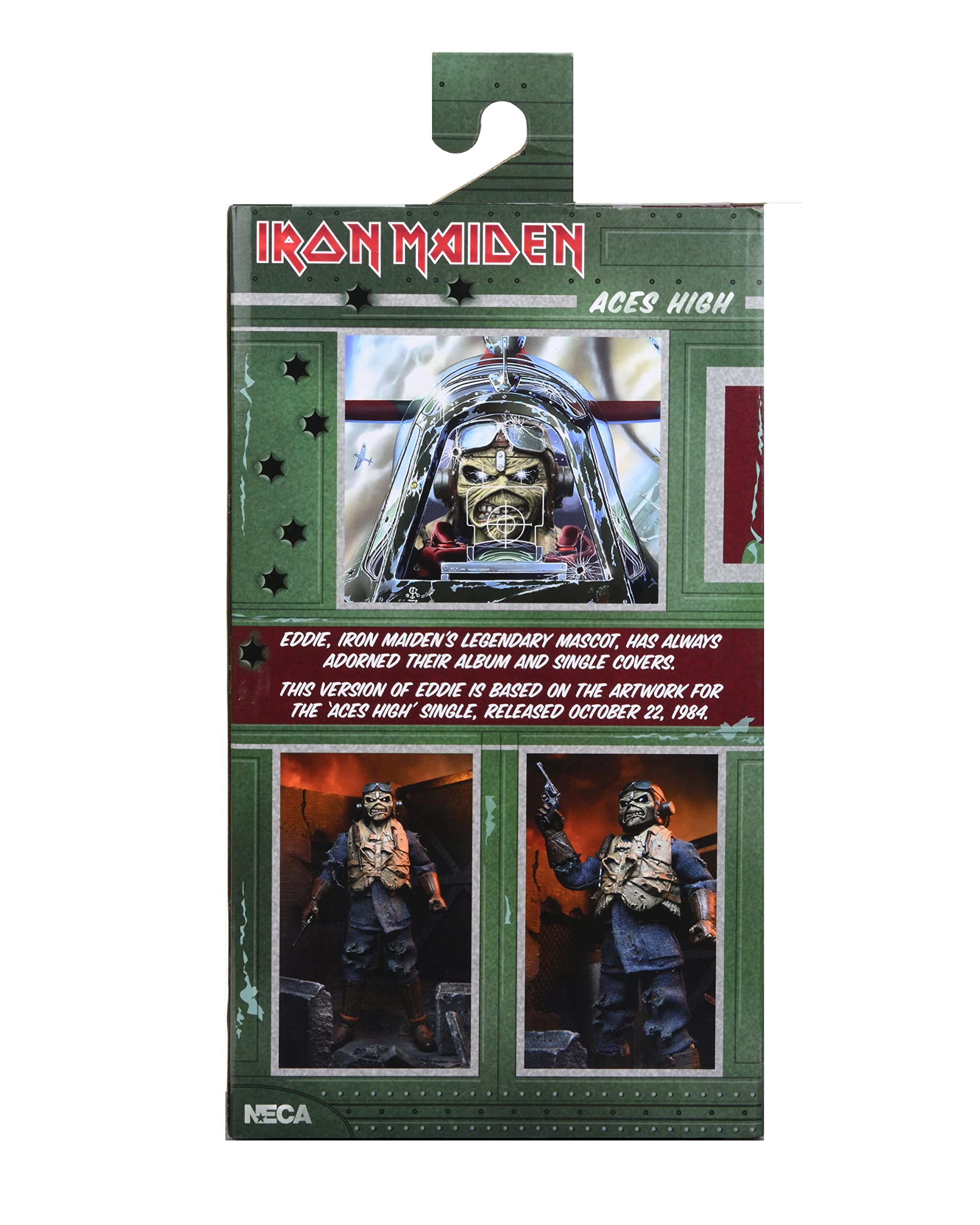 Amazon.co.jp: NECA アイアンメイデン - エースハイエディ - 8インチ